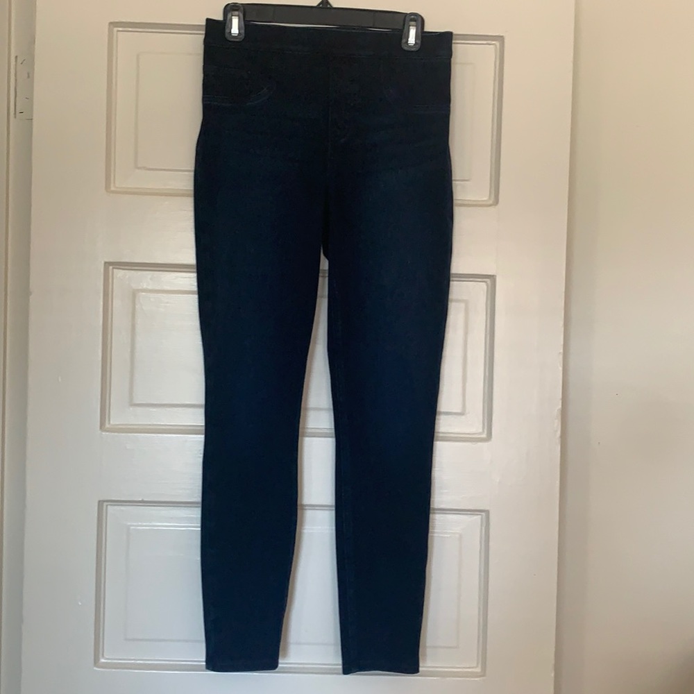 Spanx jeans in dark wash